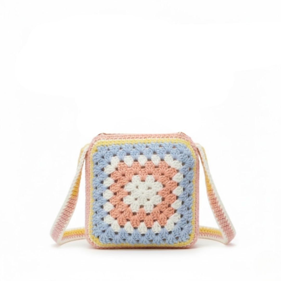 Hanknitted Regular Side Sling: Stylish Eco-Friendly Bag